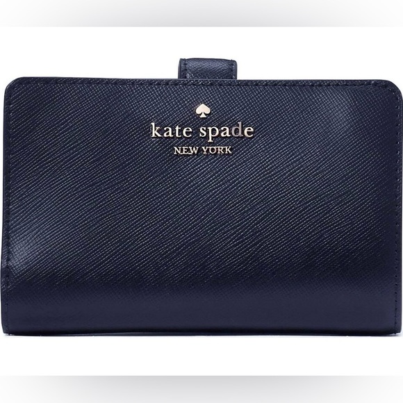kate spade Handbags - KATE SPADE Madison Saffiano Leather Medium Compact Wallet